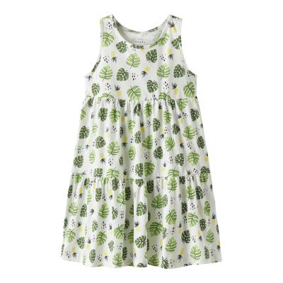 name it Sommerkleid Tank Kleid nkfVIGGA Leaf Tropical