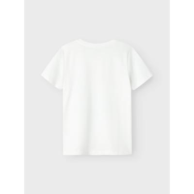 name it Jungen Shirt nkmFETLER Bright White