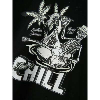 name it Kurzarm Shirt Farbwechsel bei Sonnenschein nkmZASUNO Chill schwarz