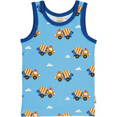 maxomorra Tank Top / Unterhemd mit Betonmischer TankTop Cement Truck