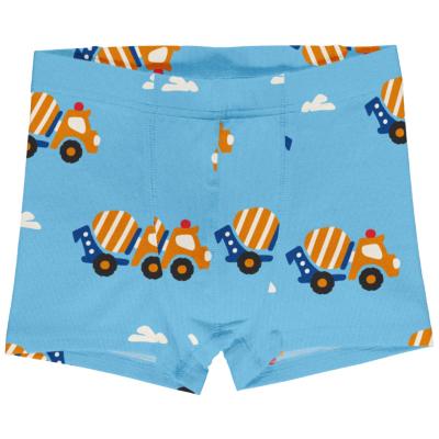 Maxomorra Jungen Unterhose Betonmischer Boxer Shorts Cement Truck