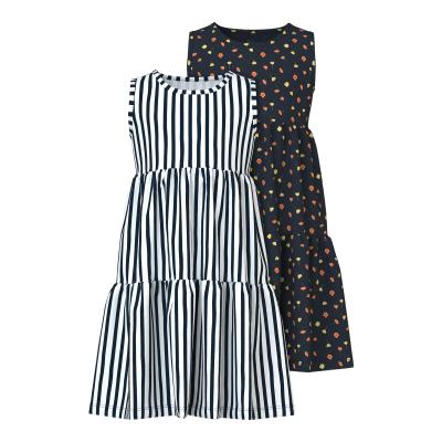 name it 2x Sommerkleid Kurzarm nkfVIGGA Doppelpack