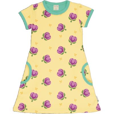 maxomorra Kurzarm Kleid mit Krokusse Dress Crocus