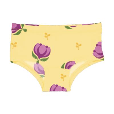 maxomorra Mädchen Unterhose Krokusse Briefs Hipster Crocus