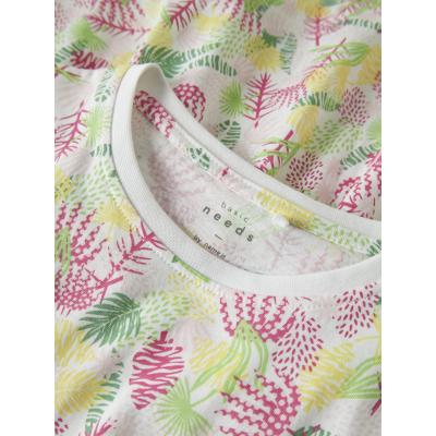 name it Sommerkleid Kurzarm nkfVIGGA Capsl Bright WhiteTropic