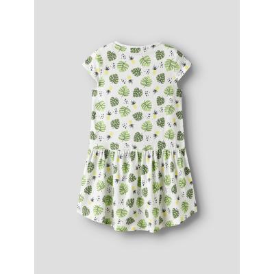 name it Sommerkleid Kurzarm nkfVIGGA Capsl Tropical grün