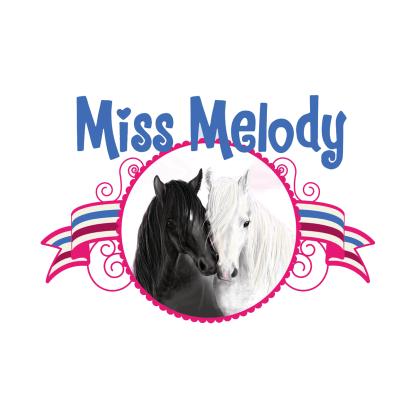 Miss Melody Kurzarm T-Shirt mit Pferd 76073 in grün