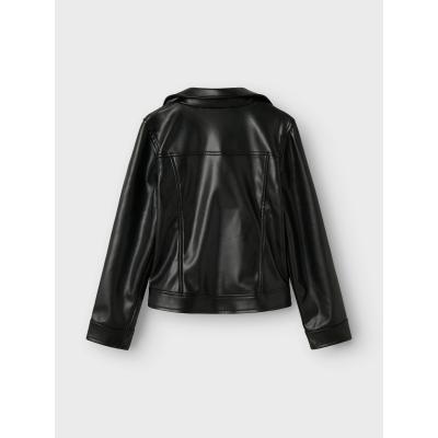 name it wattierte Kunstlederjacke für Mädchen nkfMADINA