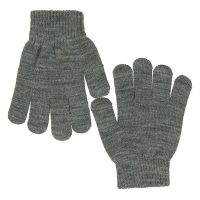 name it Strick Handschuhe nknmagic Grey Melange