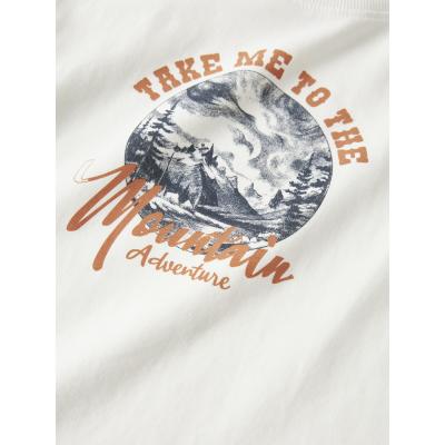 name it Jungen Langarm Shirt nkmVUX Cloud / Mountain