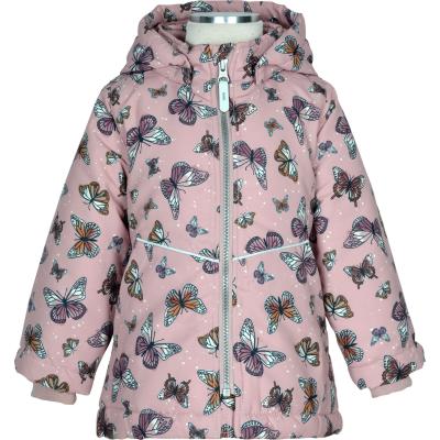 name it Mädchen wattierte Jacke nmfMAXI Schmetterlinge