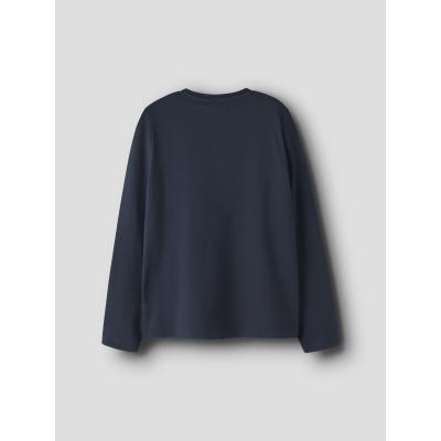 name it Jungen Langarm Shirt nkmVUX Basketball in dunkelblau