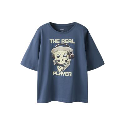 name it Jungen Kurzarm Shirt nkmVICTOR Pizza Game