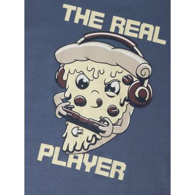 name it Jungen Kurzarm Shirt nkmVICTOR Pizza Game