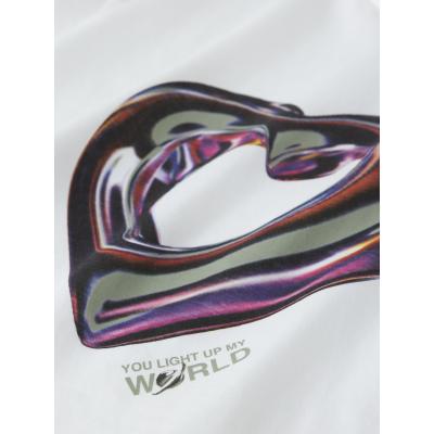 name it Kinder T- Shirt kurzarm mit Herz nkfDONELA