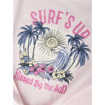 name it kurz geschnittenes Top NKFVAYA CROP rosa