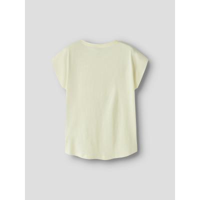 name it Sommer T-Shirt Nkfviolet in gelb