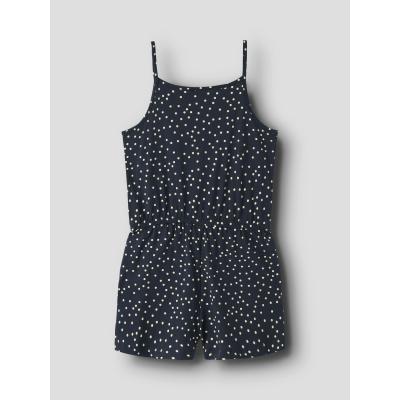 name it kurzer Jumpsuit Overall nkfVIGGA Navy Blazer/Dots