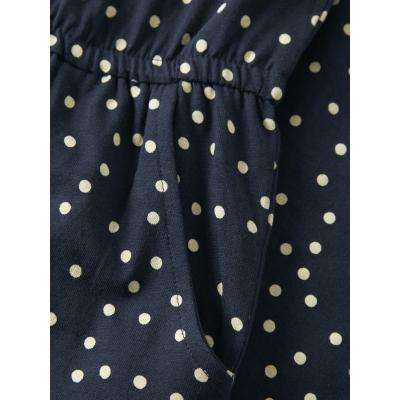 name it kurzer Jumpsuit Overall nkfVIGGA Navy Blazer/Dots