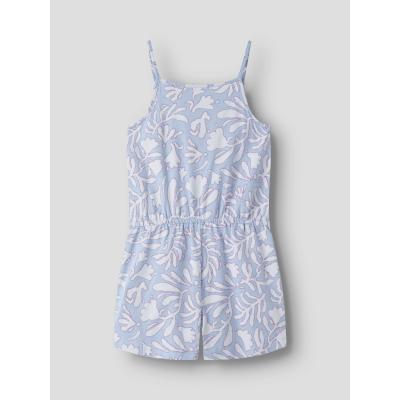 name it kurzer Jumpsuit Overall nkfVIGGA Chambray Blue