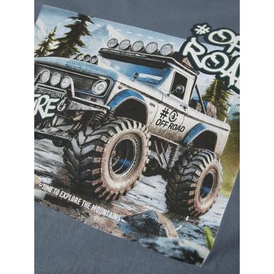 name it Jungen Langarm Shirt nkmVOTO Blue Mirage / Adventure