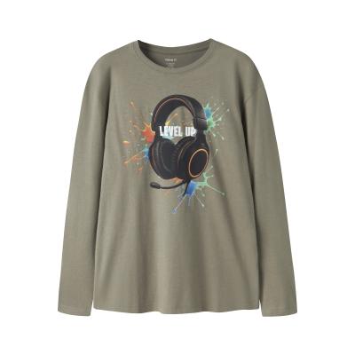 name it Jungen Langarm Shirt nkmVOTO in mermaid / Level up