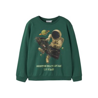name it Jungen Langarm Shirt nkmVOTO Evergreen / Space