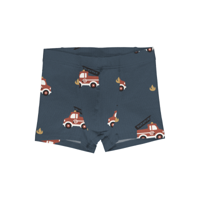 Maxomorra Jungen einfarbige Unterhose BOXER Shorts Solid Blue
