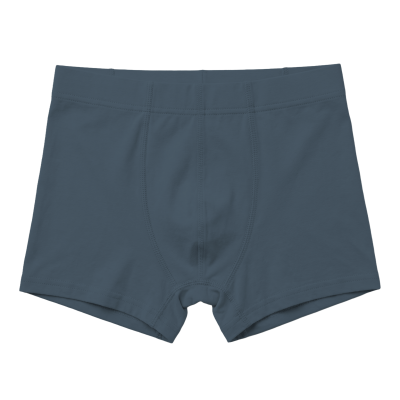 Maxomorra Jungen einfarbige Unterhose BOXER Shorts Solid Blue