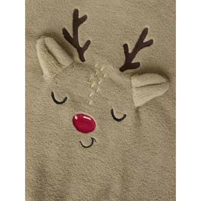 name it Mädchen Sweatshirt Teddy Sweatshirt Rentier nmnREINDEERS