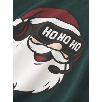 name it Sweatshirt Weihnachtspulli nkmVOLUF Gamer Santa in grün
