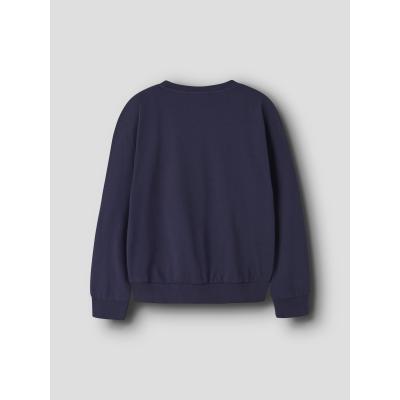 name it Mädchen Sweatshirt mit Schleife nkfVOTEA in dunkelblau Disco Cherry