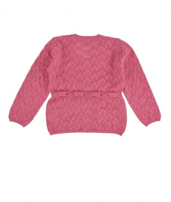 Kanz festliche rosane Strickjacke 1513257 Gr.98