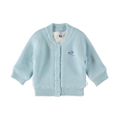 bfc babyface warme gefütterte Strickjacke hellblau
