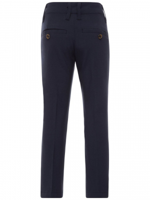 name it festliche Bundfalten Hose nmmINGEMANN dunkelblau Gr. 80