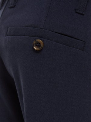 name it festliche Bundfalten Hose nmmINGEMANN dunkelblau Gr. 80