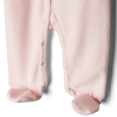 Steiff Nicki Strampler für Mädchen Barely Pink 2405
