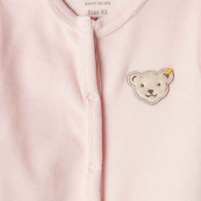 Steiff Nicki Strampler für Mädchen Barely Pink 2405