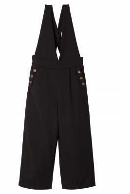 name it Latzhose schwarz Overall Jumpsuit nkfRIANNE