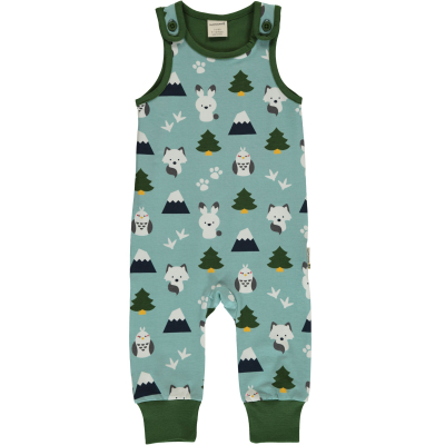 maxomorra Strampler Playsuit WINTER WORLD Gr. 62/68