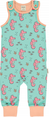 meyadey by maxomorra Mädchen Spieler / Strampler SEA HORSES
