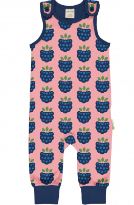 maxomorra Mädchen Spieler Strampler Playsuit BLACKBERRY Gr. 98/104