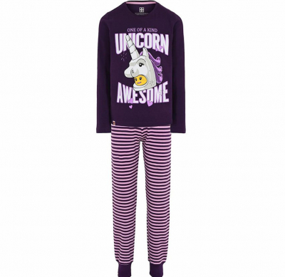 Lego Mädchen Schlafanzug Pyjama Einhorn M-22750 Unicorn
