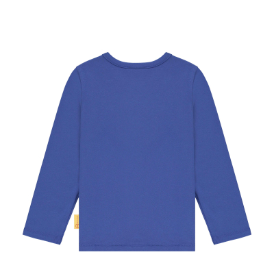 Steiff Langarmshirt mit Quietsche Bär in ultramarine 6063
