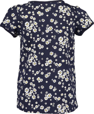 BLUE SEVEN Kurzarm Shirt Gänseblümchen 702214 Dark Gr. 110