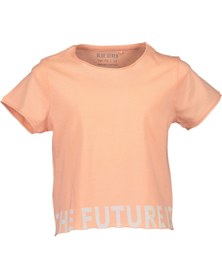 Blue Seven Mädchen Oversize Shirt Locker geschnitten Future Neon Coral