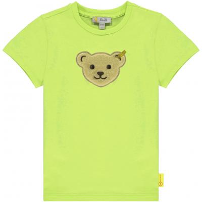 Steiff T-Shirt mit Quietsche Bär 5022 Limeade (grüngelb)