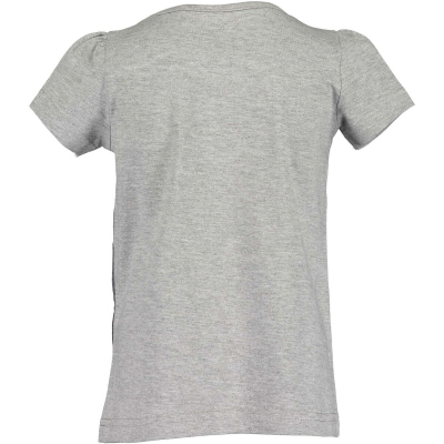 BLUE SEVEN Kurzarm Shirt Pferde Motiv in grau 702199 Gr. 92