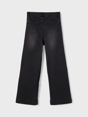 LMTD by name it 7/8 Jeans nlfATONSONS in schwarz