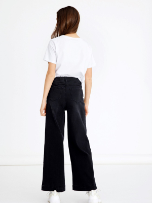 LMTD by name it 7/8 Jeans nlfATONSONS in schwarz